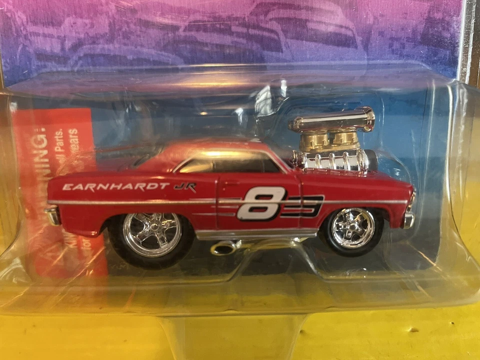 67 NOVA DALE EARNHARDT JR. #8 NASCAR 1/64 MUSCLE MACHINE NIP DIST. 2005 - Image 2 of 4