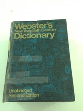 Webster's New Twentieth Century Dictionary (Unabridged, Hardcover, 1968)
