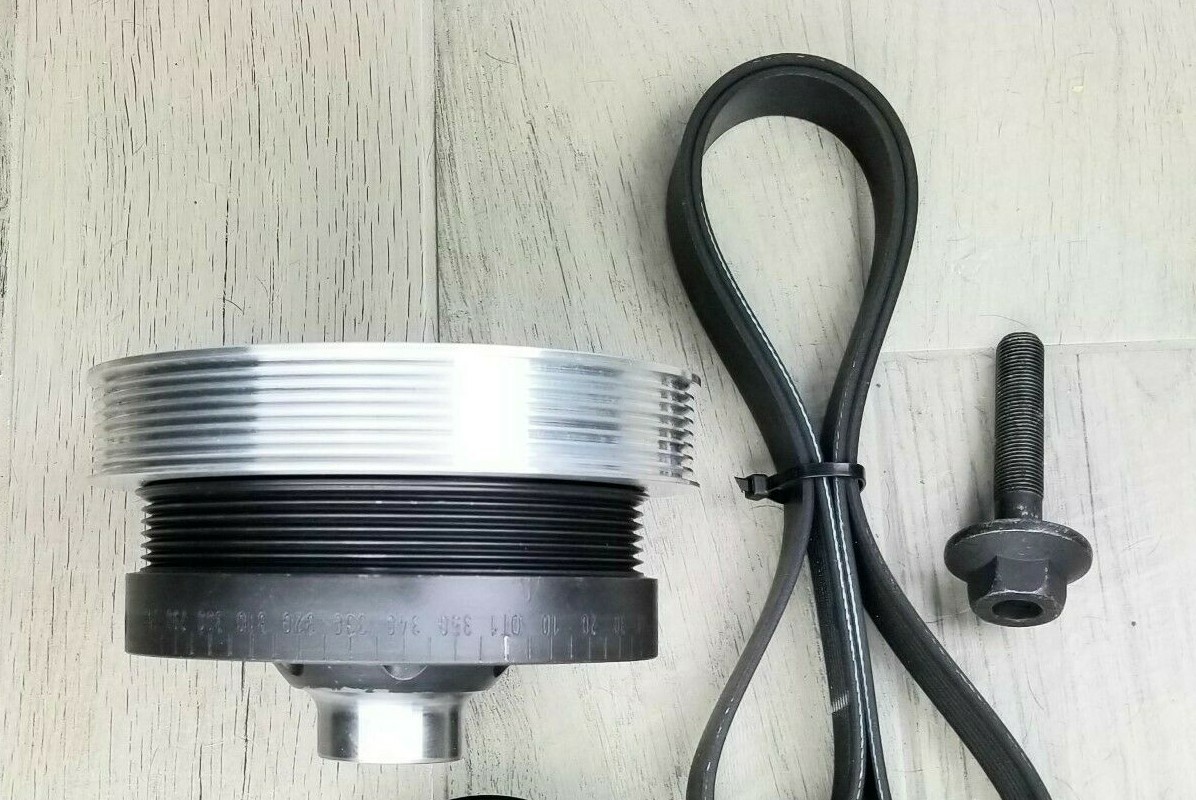 200308 172mm Mercedes AMG M113K Crank pulley kit balancer E55, CLS55