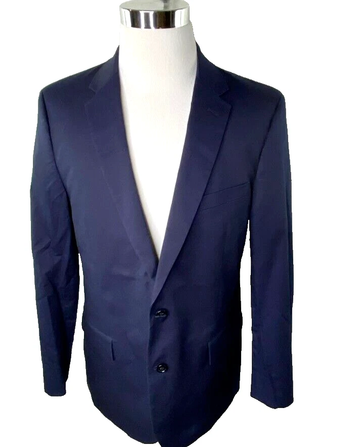 J.Crew Men's $298 Thompson Stretch Suit Jacket Stretch Chino Size 40R BA491 - Image 4 of 4