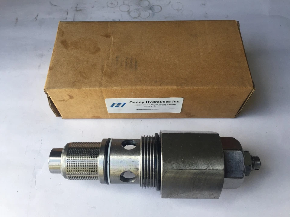 CANNY Hydraulic Dump Pump C101, C102 Relief valve, Parker # 355-9001-067 compatible