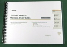 Canon PowerShot SX540 HS Instruction Manual: Full Color  Protective Covers 