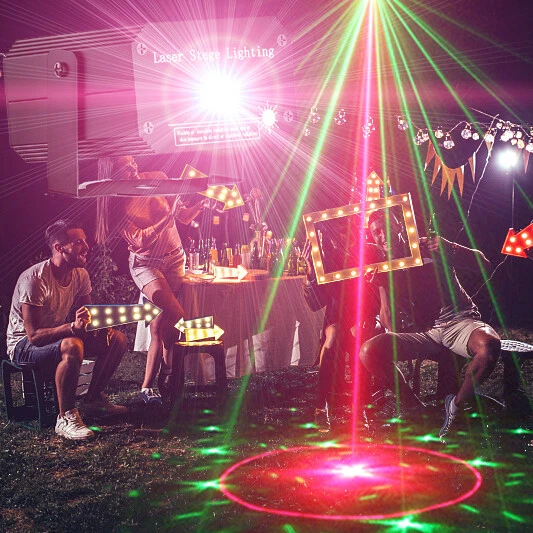 Laserlicht Lichteffekt LED Laser Projektor DJ Disco Party Show Bühnenlicht - Bild 3 von 4