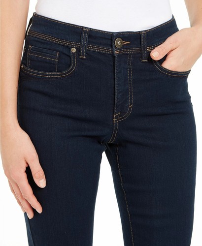 High Rise Natural Straight-Leg Jeans 