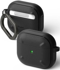 For AirPods 3 Case 3rd Gen Ringke Onyx Anti-Fingerprint Cover with Carabiner