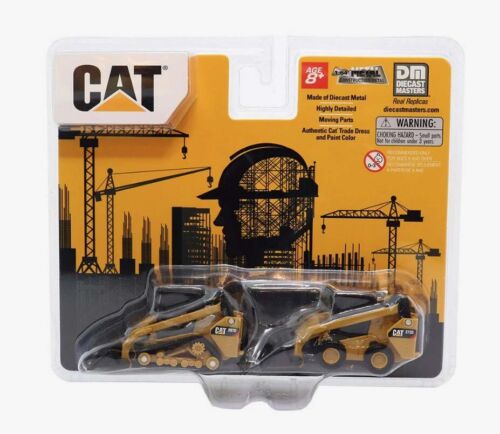 Diecast Masters 84647CS Cat 272D2 Skid Steer & 297D2 Track Loaders 1/64 Scale - Picture 2 of 8
