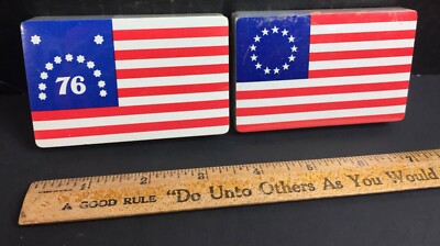 Historical American Flags Bennington First National 1777 Flag Playing Card Decks