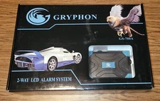 GRYPHON MOBILE GS-700A 2 WAY AM CAR SECURITY ALARM SYSTEM – NO REMOTES
