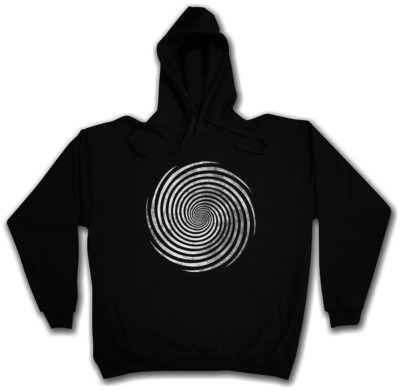 HYPNO SPIRAL I HOODIE Labyrinth Mystic Hypnose Esoterik Hypno Spirale Kreis