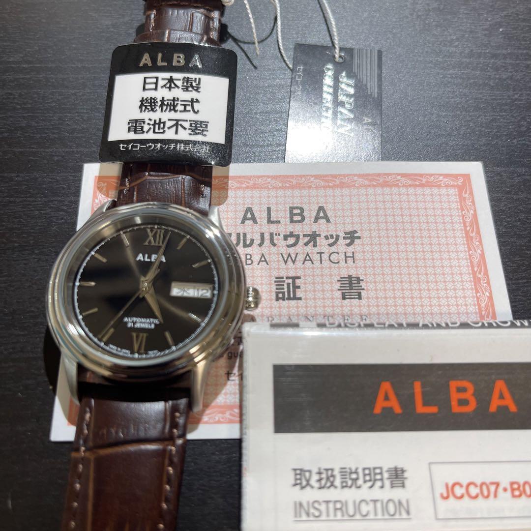 美品 SEIKO ALBA（7S26 ）オートマチック 【公式通販】