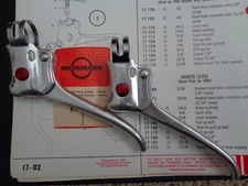 SCHWINN BICYCLE BRAKE HANDLE-LEVERS-EARLY STING-RAY NOS*1960's WEINMANN 