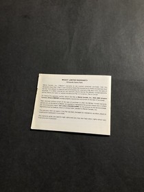 kid icarus nes manual only Missing cover