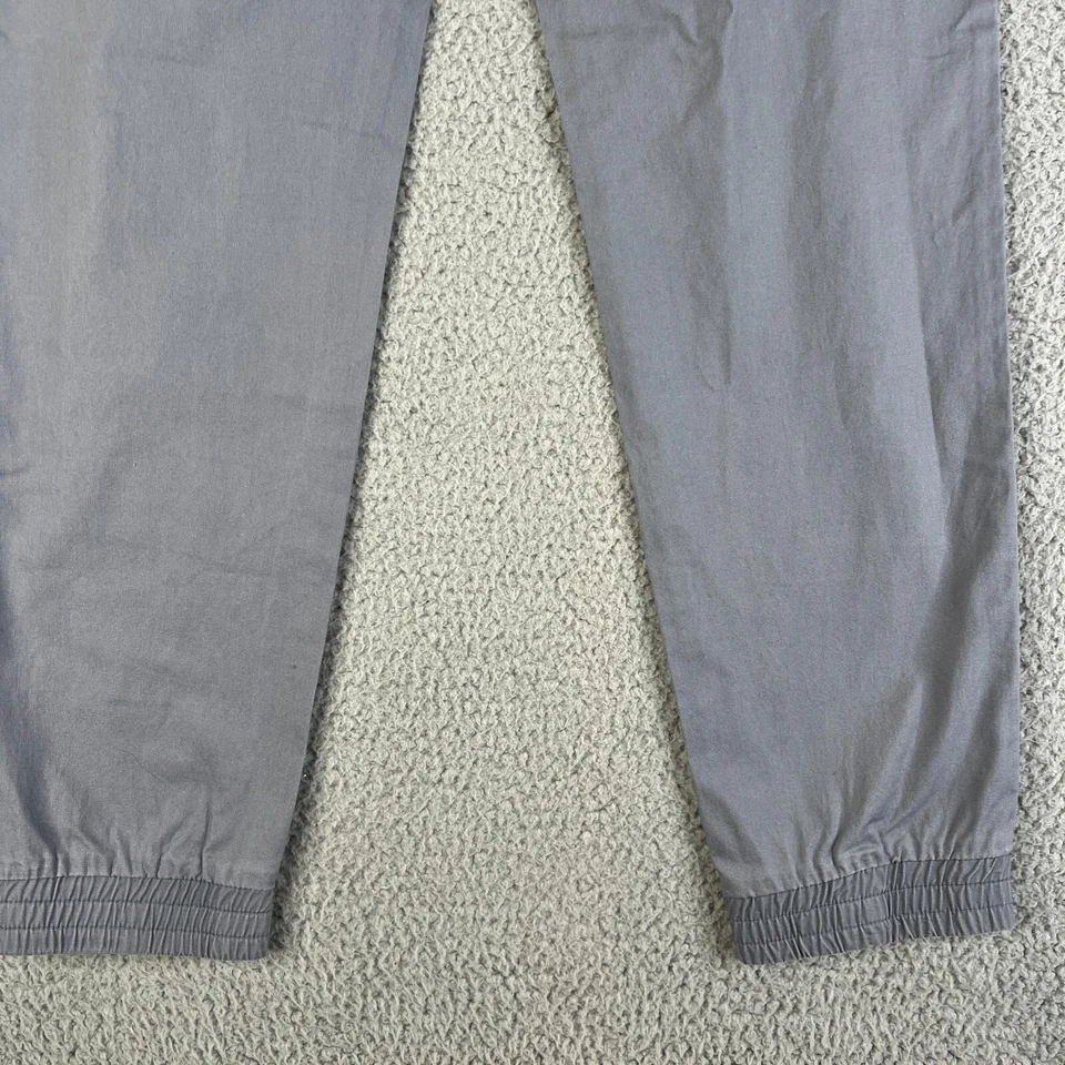 Pantalones de chándal Hurley para niños 18 grises chinos cónicos cintura elástica cordón informales Foto 4 de 4