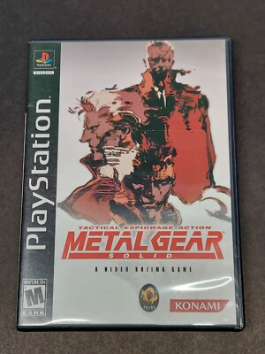 Metal Gear Solid ** The Essential Collection ** Long Box ** [Very