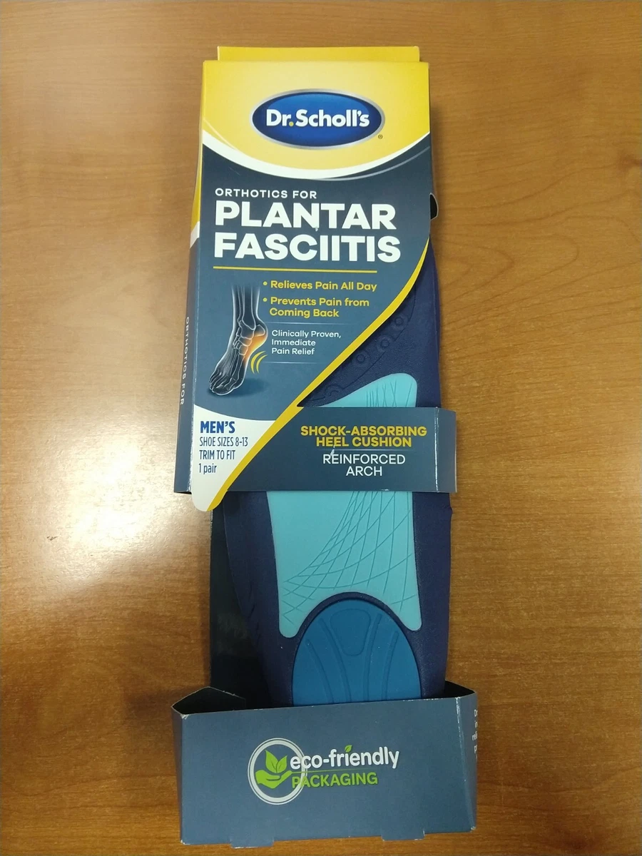 Dr scholls shop plantar fasciitis insoles