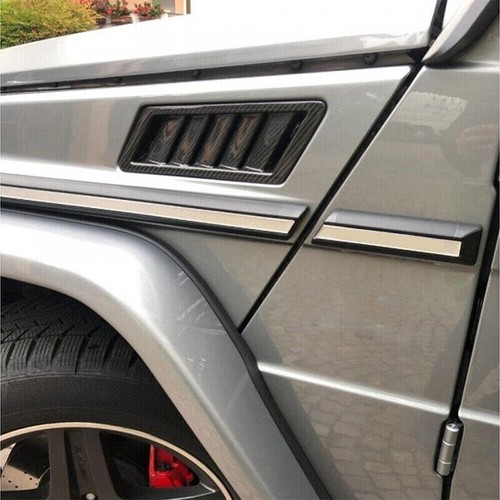 Per Mercedes Benz Classe G W463 G55 G63 G65 Parafango Ventola Laterale Fibra di Carbonio - Foto 5 di 12