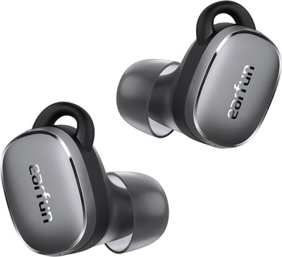 EarFun Free Pro 3 aptX Adaptive Hybrid Noise-Cancelling Wireless Earbuds - Schwarz