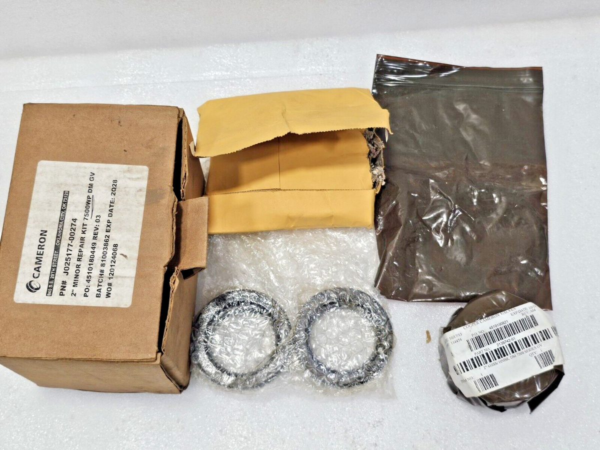 ★　cft. docking military JK Cameron J025177-00274 2” Minor Repair Kit 7500 Wp Type DM
