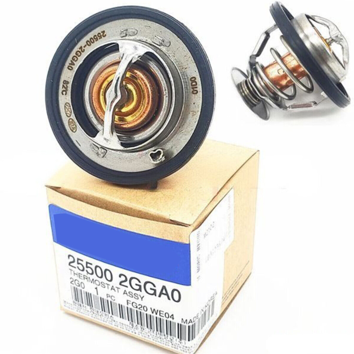 25500-2GGA0 Engine Coolant Thermostat For 15-20 Hyundai KIA