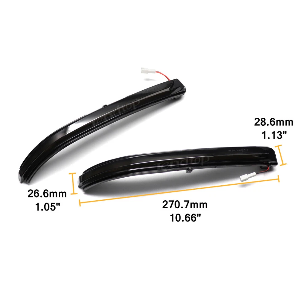 Luz intermitente espejo retrovisor dinámico LED para Peugeot 5008 T87 3008 P84 Citroen Foto 4 de 4