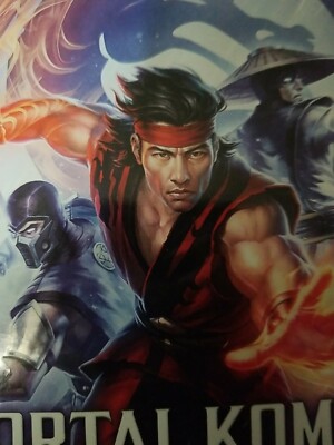    Mortal Kombat Legends Battle of the Realms  Blu-ray + Slipcover + Digital NEW