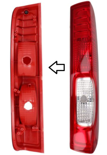 Optique arriere droit Nissan Primastar X83 feu de signalisation arriere 2009-2014
