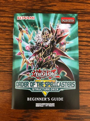 【未開封】Yu-Gi-Oh! Order of The Spellcasters Beginner's Guide - Order of the Spellcasters Structure Deck - Yu