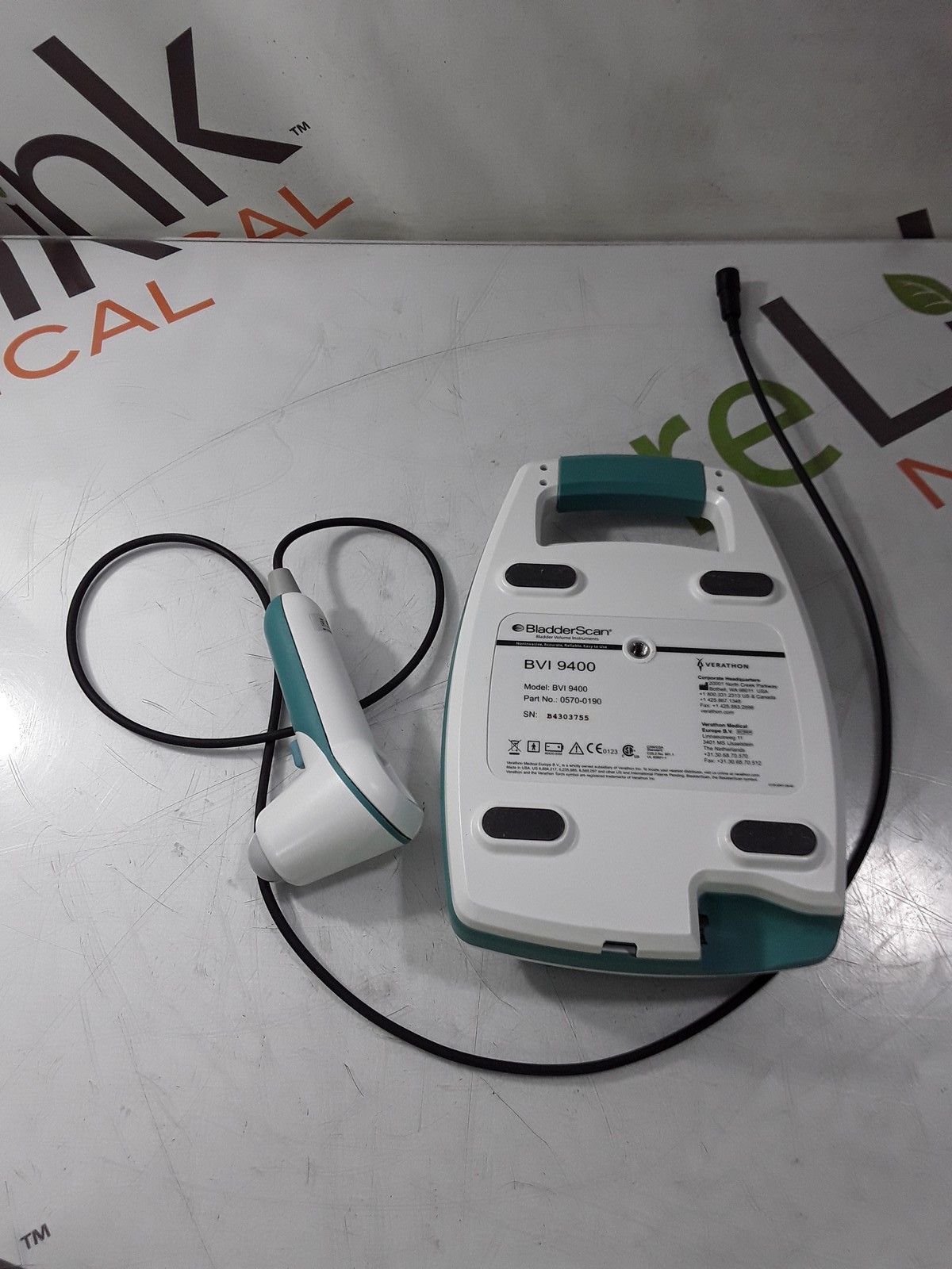 Verathon Medical, Inc BVI 9400 Bladderscan