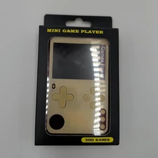 Mini Handheld Retro Game Console Razor Thin Built-in 500 Games Video Game Player