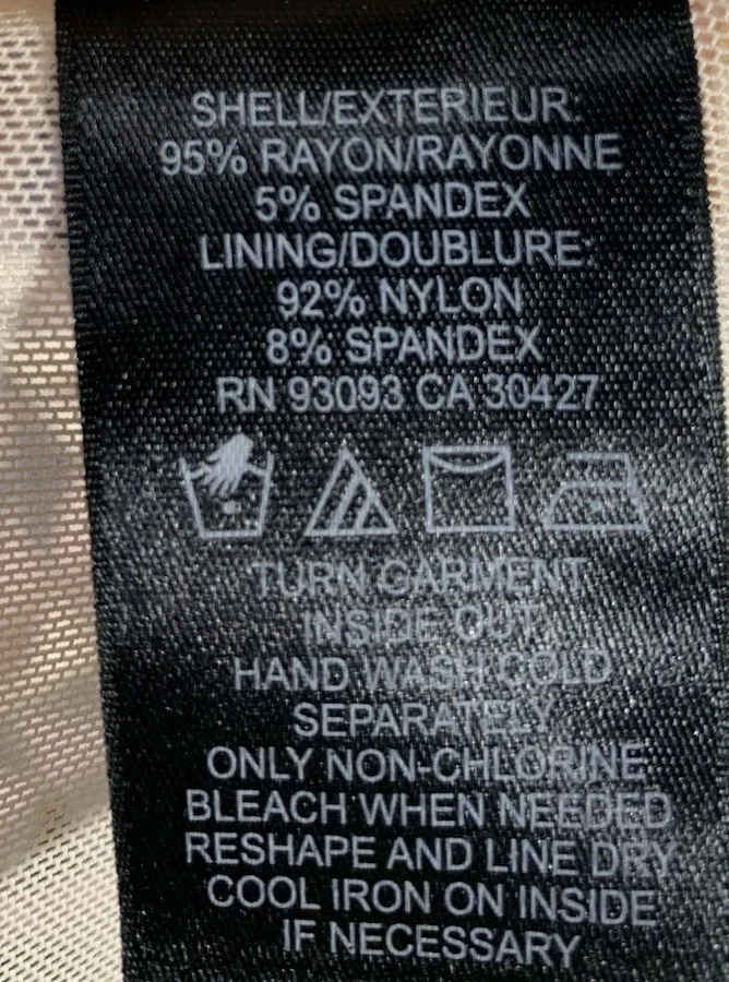 Vestido Nic & Zoe Cintura Retorcida Ceñida Pequeño Sin Mangas Estampado Geométrico Elegante Foto 3 de 4