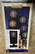 LEMAX Multi Colored Fireworks Holiday Village Carnival Display