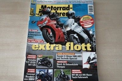 2) Motorradfahrer 08/2014 - Yamaha MT-09 HH Race-Tec - BMW F 800 GT mit 90PS be