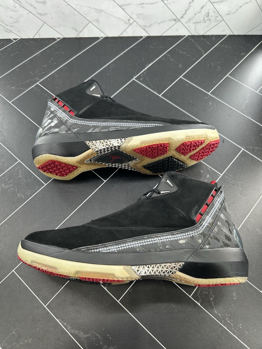 Nike Air Jordan 22 OG Black Varsity Red Size 10.5 315299-001 2007