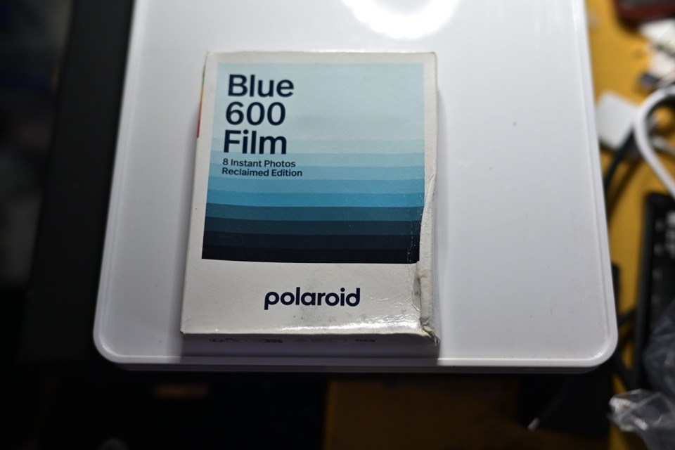 RARE Blue Polaroid 600 Film Reclaimed Blue - Cold Stored | eBay