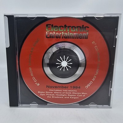 Electronic Entertainment E2 CD-ROM Sampler Disc CD November 1994 Demo