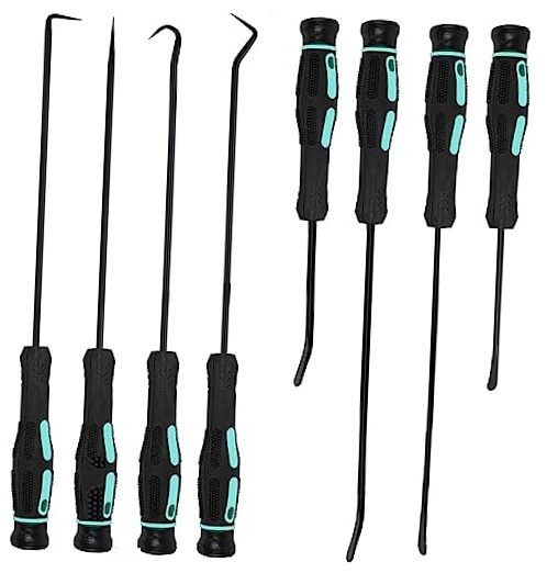 8PCS Pick and Hook Set, Pick Tool Set for Car Auto Oil Seal/O-Ring Seal Gasket 