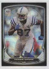 2014 Bowman Black Foil Reggie Wayne #36 5rc