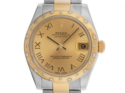 Rolex Datejust Medium Ref.178343 Bj.2014 Full Set original Vintage Unpoliert