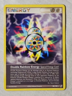 NM Double Rainbow Energy - Non-Holo #88 Crystal Guardians Pokemon TCG