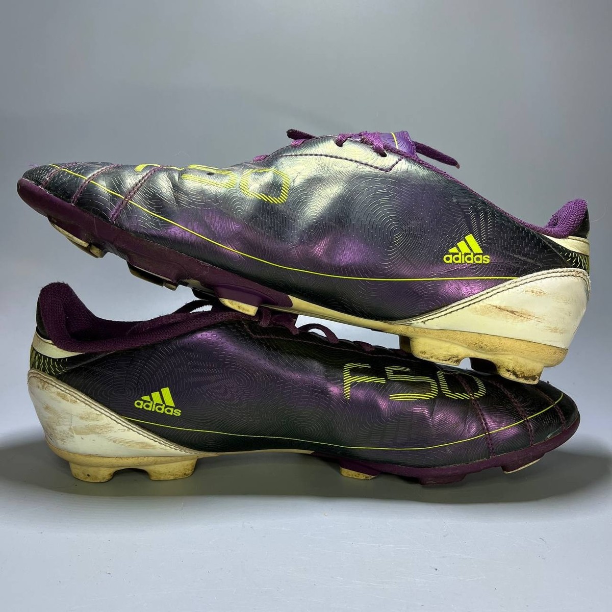 Adidas F50 TRX FG Purple Football Boots Soccer Cleats G13547 Men's