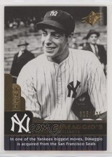 2009 SPx Joe DiMaggio Career Highlights 325/425 Joe DiMaggio #JD-2 HOF 0a6