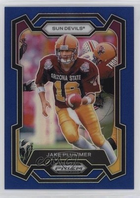 2024 Panini Prizm Draft Picks Blue Prizm 198/199 Jake Plummer #36 0ud4