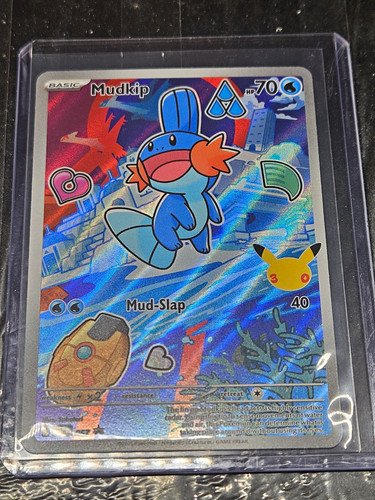 Pokemon TCG Mudkip Holo Promo English HP 70 Basic Pokemon MEP 057