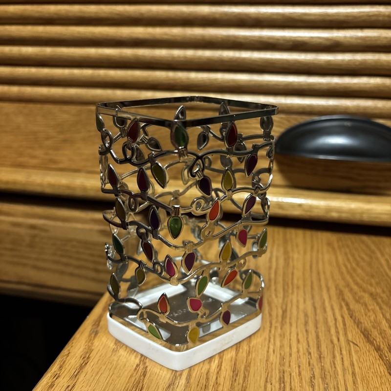 NEW, Bath And Body Works Christmas Lights Soap Holder