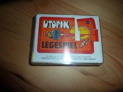 DDR ''UTOPIK Legespiel'' Lehrmittel Pößneck VINTAGE