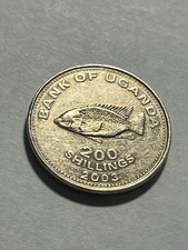 2003 Bank of Uganda 200 Shillings/XF #16454-2