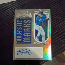 2025 Panini Crusade Spencer Nivens Majestic Marks Auto #8 Kansas City Royals