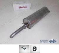 Auspuff Endtopf + Anbauteile für Opel Senator A 2.5+2.8+3.0 1978-1987