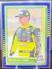 2025 Donruss #9 Brandon Jones Optic Blue Velocity