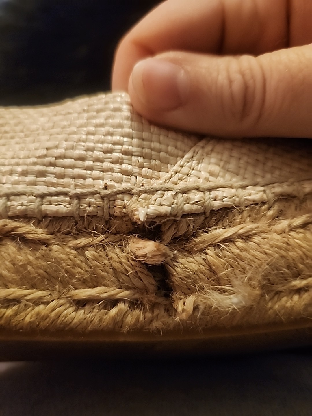 Tory Burch Size 6.5M Swan Espadrille Slide On Flats Shoes Leather Beach Designer thumbnail 11